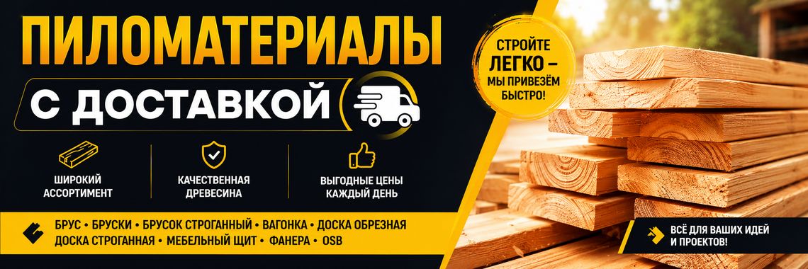 Пиломатериалы
