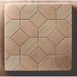 Плитка тротуарная (50х50х5) "КОВЕР" красная