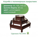 Грядка Коричневая КЛУМБА ГОРКА
