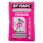 Штукатурка гипс."Боларс"30 кг серая
