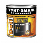 Грунт-эмаль по ржавчине Dali синяя глянцевая 0,75 л для оград, решеток
