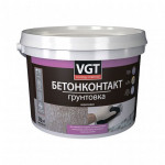 Грунтовка VGT ВД-АК-0301 3 кг для стен и предварительной обработки под штукатурку