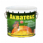 Защитно-декоративное покрытие Акватекс Экстра сосна полуглянцевое 3 л для стен