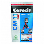 Клей для плитки для внутренних и наружных работ cm 11 5 кг фольга Ceresit