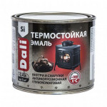 Эмаль Dali серебро матовая 0,4 л для печей, каминов, мангалов, дымоходов и труб
