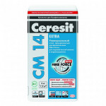 Клей для плитки для внутренних и наружных работ cm 14 5 кг фольга Ceresit