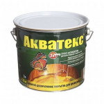Грунт-антисептик Акватекс ваниль полуматовый 3 л для стен, потолка, пола