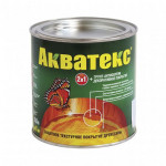 Грунт-антисептик Акватекс белый полуматовый 0,8 л для стен, потолка, пола