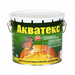 Защитно-декоративное покрытие Акватекс Экстра дуб полуглянцевое 3 л для стен