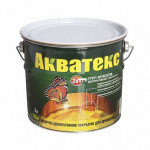 Грунт-антисептик Акватекс груша полуматовый 10 л для стен, потолка, пола